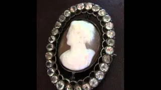 ANTIQUE CAMEO in SILVER 1 3 13collection
