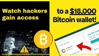 Watch How They Hack Bitcoin Wallets In Minutes - 2024 [educational]