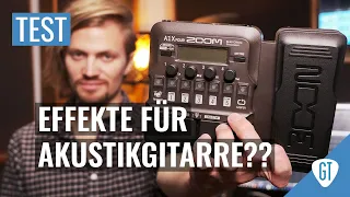 Das beste Pedal für Akustikgitarre | Zoom A1Xfour