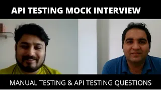 API Testing Mock Interview| Manual| Test Scenario| Test Cases Interview| Testing Techniques