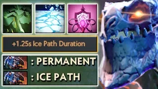 Infinite Jakiro Ice Path stun with Bad Juju [62% Cooldown Reduction] Dota 2 Ability Draft