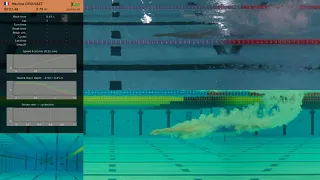 Analyse 100 m nage libre Maxime Grousset - OPTIMISATION DE LA PERFORMANCE