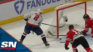 Alexander Ovechkin Jumps On Power Play Rebound For Career Goal No. 799