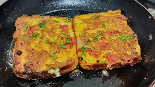 झटपट बनवा अंडा ब्रेड | Instant Anda Bread Recipe At Home | Egg Bread Recipe By Asha Maragaje