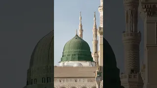 Ae Saba Mustafaﷺ  say kehdena Gham k maray Salam kehtay hain #shorts #masjidnabawi #madina #fypシ ♥️