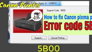 #Error5B00 #Canon printer IP2770 series. Green and orange blinking problem. #canon resetter v3400