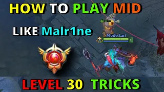 HOW TO PLAY HUSKAR Ft. Malr1ne in first 6minutes.Tricks OF level 30 huskar Dota 2 Educationa