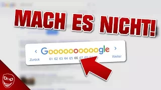 Gehe niemals auf Seite 66 der Google Suchergebnisse!