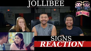 Pinoy Americans REACT to kwentong jollibee signs | Reaction Video |  2020