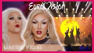 Komentatorės | 🇱🇹  „Žalvarinis“ – „Gaudė vėjai” Reakcija | Antros Eurovizijos atrankos aptarimas
