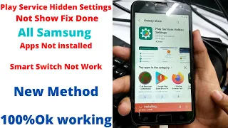 Play Service Hidden Settings Not Show All Samsung FRP/Google Lock Bypass Fix Done Android 9 OR 10