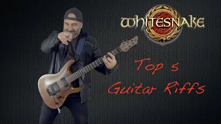 Whitesnake Top 5 (Guitar Riffs)