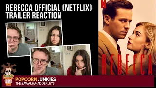 REBECCA (Official Trailer NETFLIX) The Popcorn Junkies REACTION