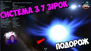 Космічна подорож до зіркової системи з 7 зірок 🤩