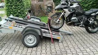 Biketrailer | Wir bauen einen Transportanhänger für Motorräder um