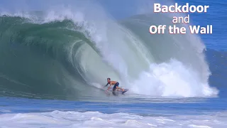 Early Session at Backdoor Pipeline and Off the Wall, North Shore, Hawaii 2022