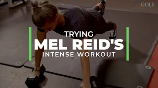 Trying Mel Reid's Intense Workout