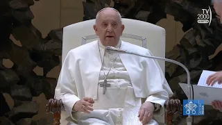 Papa Francesco, Udienza Generale 28 febbraio 2024