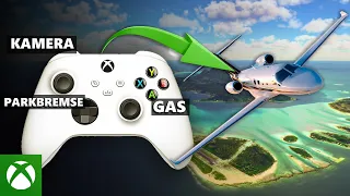 Controller-STEUERUNG im Microsoft Flight Simulator