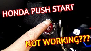 FIX HONDA PUSH START IN MINUTES! EASY, FAST & CHEAP