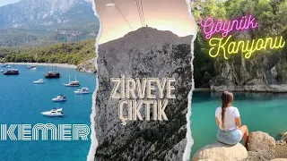 KEMER GEZİLECEK YERLER ⎮Göynük Kanyonu ⎮Olympos Teleferik ⎮Phaselis