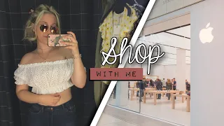 SHOP WITH ME // What’s new in Pull and Bear + I GOT A PAIR OF APPLE AIRPODS! (Huge Shopping Spree)