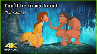 Tarzan 1999, You'll Be In My Heart - Phil Collins, 4K Up-scaling & HQ Sound