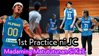 Breaking!Kai Sotto at Jordan Clarkson nagkasama na sa training.Ganado Mga Gilas player mag training.