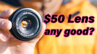 $50 Lens, is it good? TTArtisan 25mm f2 for Micro Four Thirds - RED35 Review