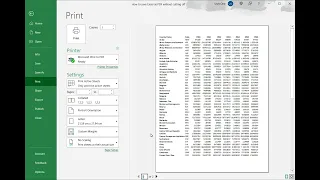 How to save Excel as PDF without cutting off