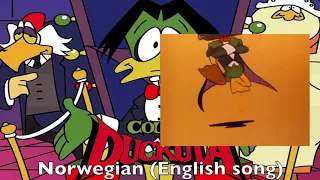 Count Duckula Opening Multilanguage Comparison