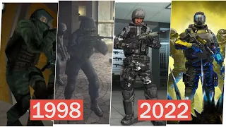 Evolution of Tom Clancy's Rainbow Six (1998-2022)