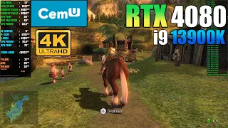 Legend of Zelda Twilight Princess HD | CEMU Emulator | Playable✔️ | RTX 4080 | i9 13900K | 4K 30FPS