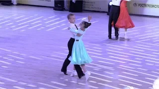 Zhigadlo Bronislav - Perepelkina Varvara RUS, Slow Foxtrot | 2018 WDC Juveniles-2 Standard