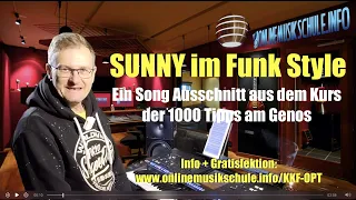#131 SUNNY im FUNK STYLE | Helmut Eder live am Yamaha Genos