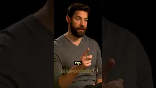 John Krasinski on Funny Story with Emily Blunt While Shooting "A Quiet Place" 😆 #shorts