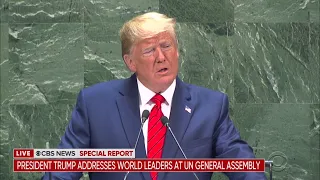 CBS News Special Report: POTUS Addresses UNGA