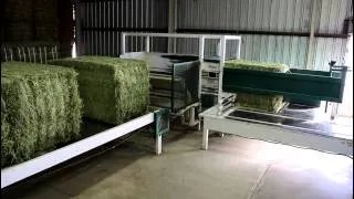 Big Square Bale Slicing and De-Stacking