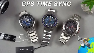 High-end quartz watches: Seiko Astron, Citizen Attesa and Casio G-Shock MR-G