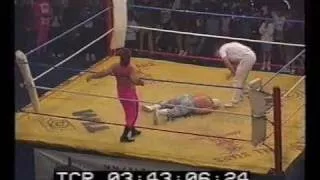 Tornado II VS Pink Panther All Stars Wrestling 1994 (1/2)