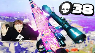 38 KILLS w/ the #1 KAR98 on Rebirth Island! 🔥 (Best Kar98K Class Setup)