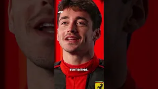 Charles Leclerc Being Permanently Confused During Grill The Grid 2023 #Shorts