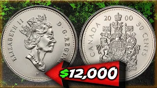 Top 5 Most Valuable Canadian Half Dollars - Rare Canadian Coins Worth Money!!