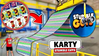 PIERWSZY w POLSCE 🇵🇱 OPENING *NOWYCH* KART do GRY z SKINAMI 🃏 (WSZYSTKIE POSTACIE) z Stumble Guys