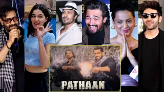 Bollywood Celebrities Crazy Reaction On Pathan Movie | Shahrukh Khan Madness After Watching Pathaan