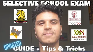 *2023 UPDATE* How I Got ALL Superiors in the Selective School Exam (Guide + Tips & Tricks)