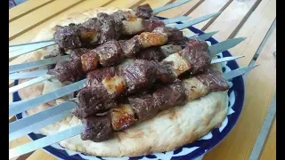 Очень сочный и вкусный шашлык из говяжьего филе /ШАШЛЫК Традиционный узбекский