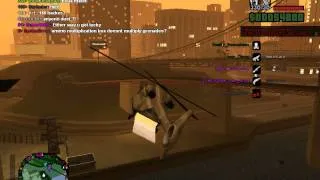 Играем в san andreas multiplayer часть 1