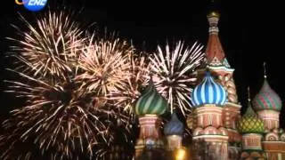 New Year celebrations in Moscow's Red Square