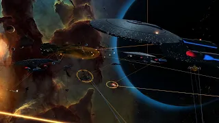 Star Trek Armada 3 Cardassian War cinematic battle